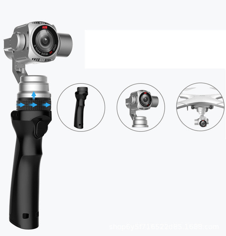 HD 4K studio shooting three axis anti shake handheld PTZ 16 million mobile camera pocket handheld camera